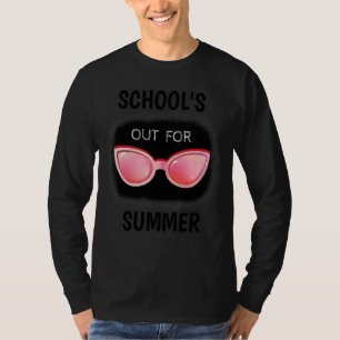Letzten Tag stehen Schulen für Sonnenbrillen am St T-Shirt