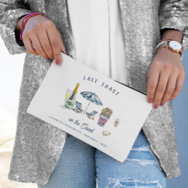 Letzten Toast am Party des Bachelorette-Wochenende Zubehörtasche