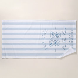 Letzten Toast am Strand Bachelorette Strandtuch