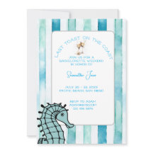 Letzten Toast am Wochenende des Küstenbachelorette