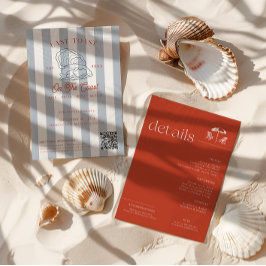 Letzten Toast am Wochenende des Küstenbachelorette Einladung