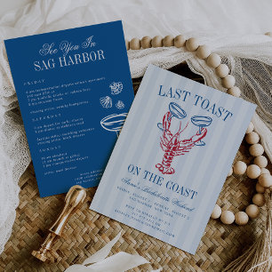 Letzten Toast auf der Küste Bachelorette Tour & Einladung