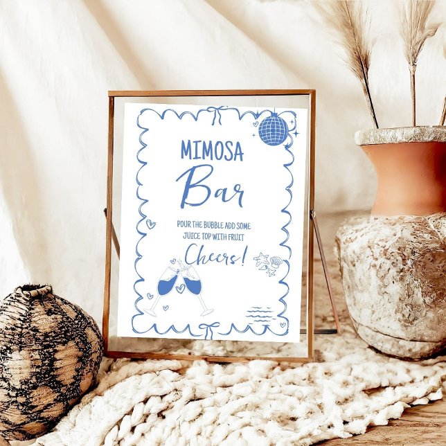 Letzten Toast auf der Küste Mimosa Bar Table Zeich Poster (Von Creator hochgeladen)