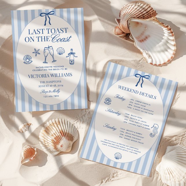 Letzten Toast auf der Küstenstraße Einladung (Von Creator hochgeladen)