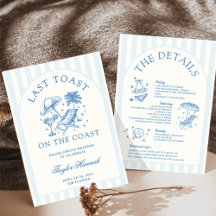 Letzten Toast auf der Küstenstraße