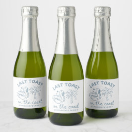 Letzten Toast Bachelorette Mini Champagne