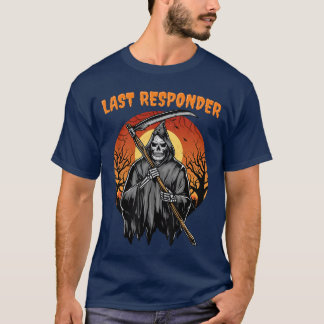 Letzter Antwortender Gruseliger Halloween-Trick od T-Shirt