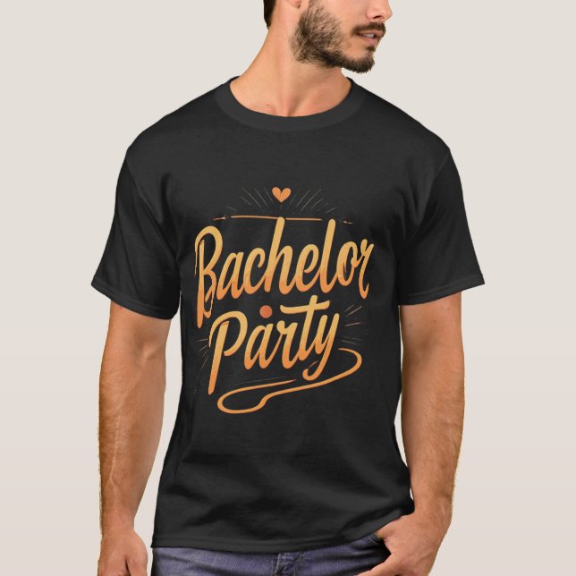 Letzter Bash vor dem Ring - Bachelor Party T-Shirt (Vorderseite)