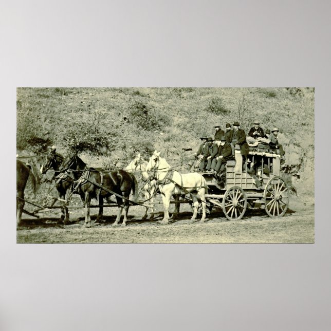 Letzter Deadwood Coach 1890 Poster (Vorne)