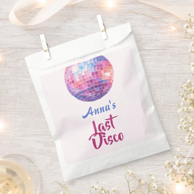 Letzter Disco-Junggeselinnen-Abschied | Geschenktü Geschenktütchen (Ausgeschnitten)