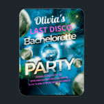 Letzter Disco-Junggeselinnen-Abschied Magnet<br><div class="desc">Spaß Last Disco Retro Junggeselinnen-Abschied,  um das Party zu starten! Feiern und ehren Sie die Braut,  mit einem Vintagen Retro-Disco inspirierten Party Thema.  Gute Art,  das Party zu starten! Einladende Brautjungfrauen,  Familien und Freunde zu einem unvergesslichen Junggeselinnen-Abschied - Disco Style!</div>