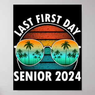 Letzter erster Schultag Senior 2024 Sungles Boys Poster