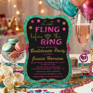 Letzter Flirt vor dem Ring - Junggesellinnenabschi Einladung