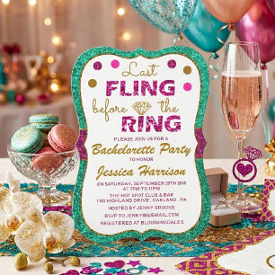 Letzter Flirt vor dem Ring - Junggesellinnenabschi Einladung