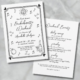 Letzter Junggeselinnen-Abschied für die Diskothek Einladung