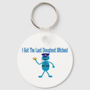 Letzter Krapfen Schlüsselanhänger