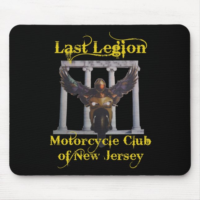 Letzter Legions-Motorrad-Verein von New Jersey Mousepad (Vorne)