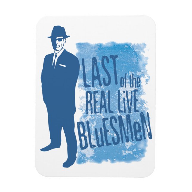 Letzter Live Bluesmen Magnet (Vertikal)