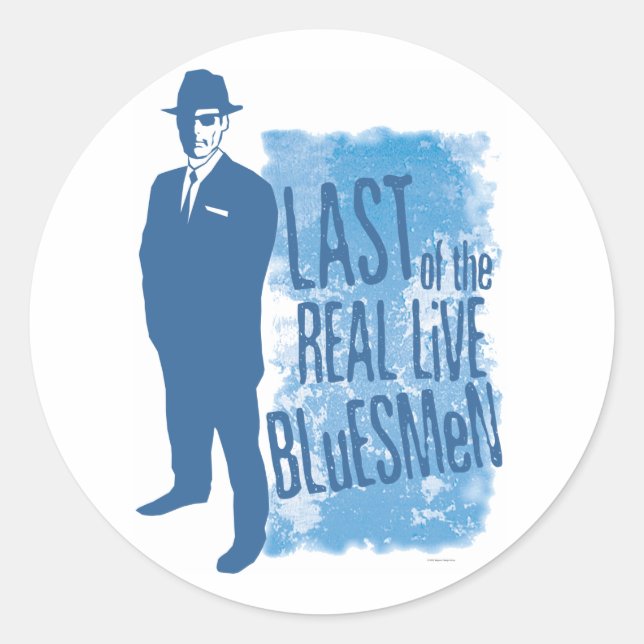 Letzter Live Bluesmen Sticker (Vorderseite)