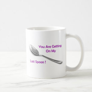 Letzter Löffel Kaffeetasse