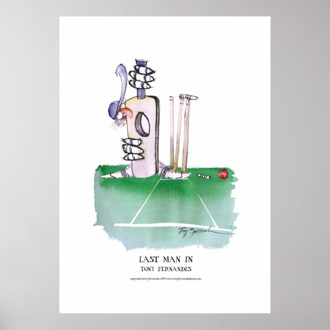Letzter Mann in: Tony fernandes Poster (Vorne)