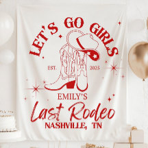 Letzter Rodeo-Junggesellinnen-Abschiedsbanner, Los