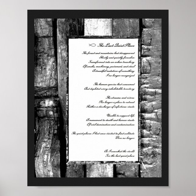 Letzter ruhiger Ort Poster (Vorne)