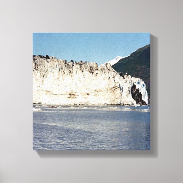 Letzter Schnee Leinwanddruck (Vorderseite)