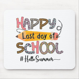 Letzter Schullehrer Kinder Abschluss Letzte Nacht Mousepad