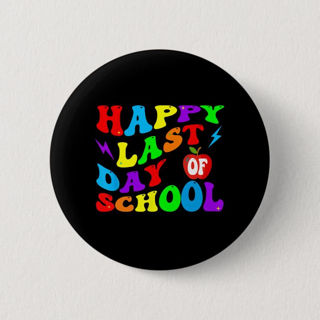 Letzter Schullehrertag Button (Vorderseite)