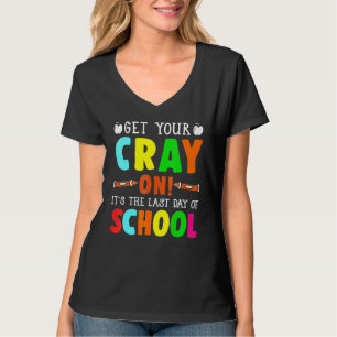 Letzter Schullehrertag Kinder Kindergarten Presc T-Shirt
