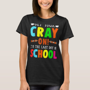 Letzter Schullehrertag Kinder Kindergarten Presc T-Shirt