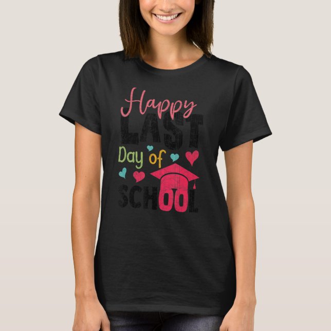 Letzter Schulsommertag T-Shirt (Vorderseite)