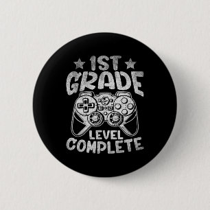Letzter Schultag 1. Klasse Abschluss Button
