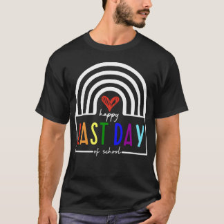 Letzter Schultag 70er Freunde T-Shirt