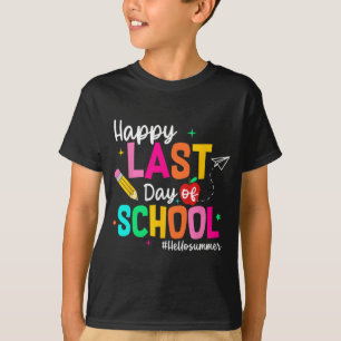 Letzter Schultag Abschluss Lehrer Schüler T-Shirt