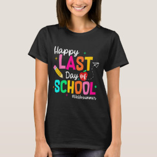 Letzter Schultag Abschluss Lehrer Schüler T-Shirt