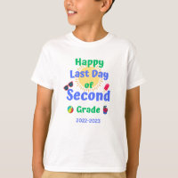 Letzter Schultag Autogramm-Shirt