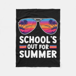 Letzter Schultag für die Sommerlehrer Jungs G Fleecedecke