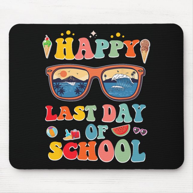 Letzter Schultag für Kinder Mousepad (Vorne)