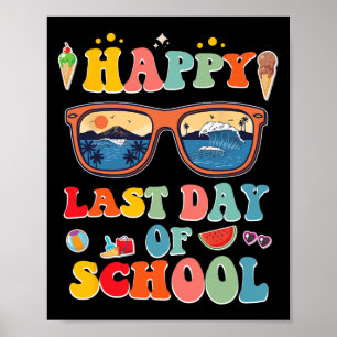 Letzter Schultag für Kinder Poster