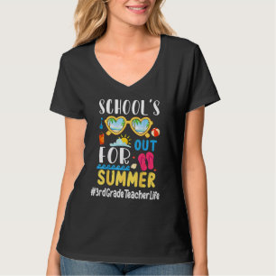 Letzter Schultag für Sommer 3. Klasse T-Shirt