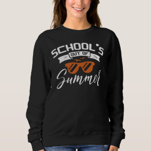 Letzter Schultag für Sommerferien Sweatshirt