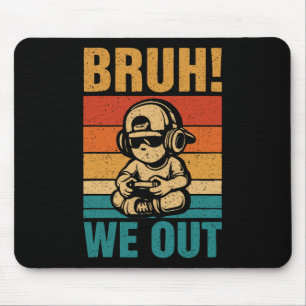 Letzter Schultag Gamer Gaming Bruh Wir Sind Frei S Mousepad