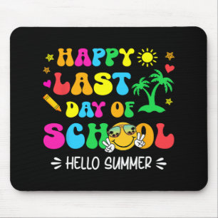 Letzter Schultag Hallo Sommer Schüler Und Lehrer Mousepad