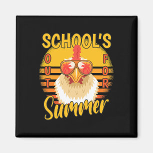 Letzter Schultag ist raus für Sommerferien Chick Magnet