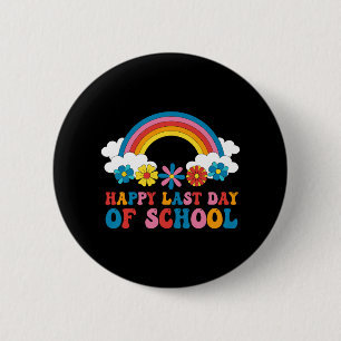 Letzter Schultag Kinder Lehrer Schüler Abschluss Button
