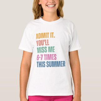 letzter Schultag Lehrer 67 Letzter Schultag T-Shirt