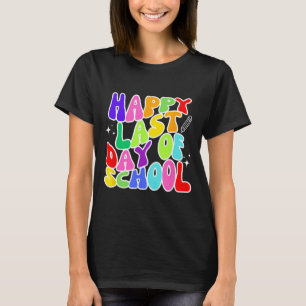 Letzter Schultag Lehrer Schüler Abschluss 5 T-Shirt