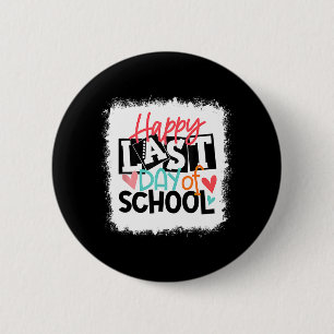 Letzter Schultag Lehrer Schüler Abschluss Blea Button